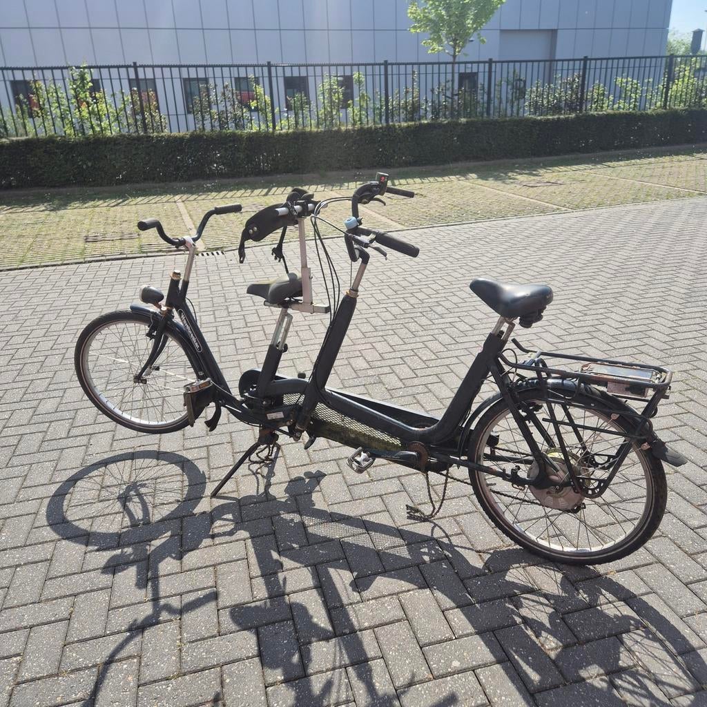 Opknap elektrische tandem lees de advertentie, Fietsen en Brommers, Fietsen | Tandems, 55 cm of meer, Ophalen, Gebruikt, Minder dan 10 versnellingen