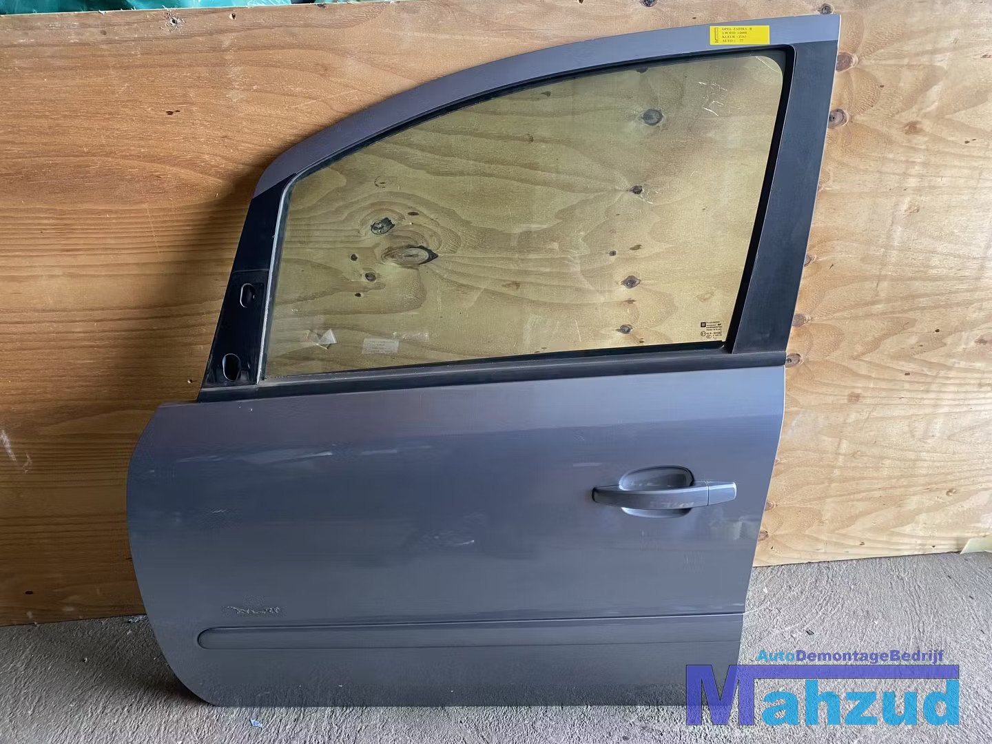 OPEL ZAFIRA B Grijs Z163 Links linker voor deur portier, Gebruikt, Deur, Opel Automobile GmbH, Ophalen of Verzenden