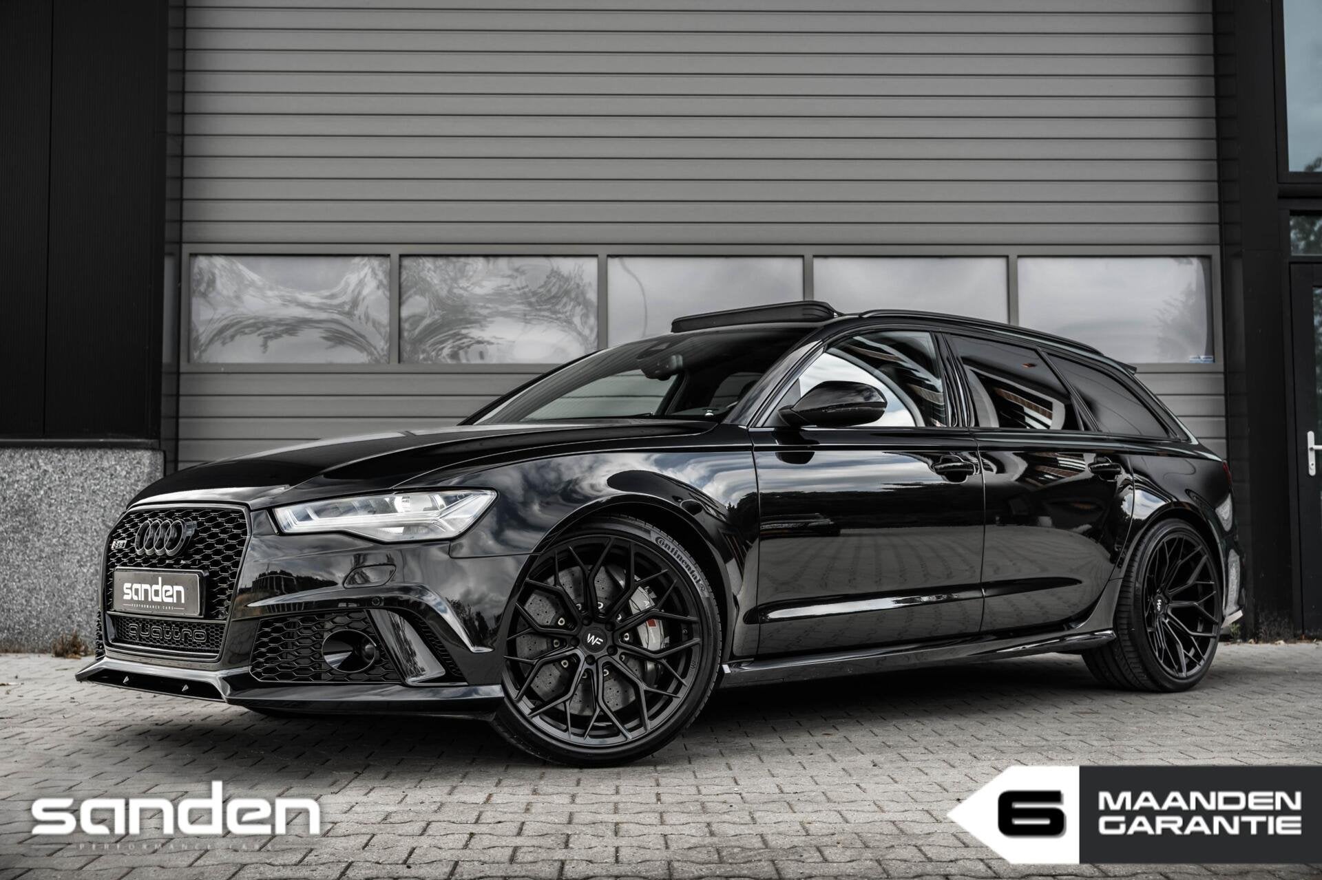 Audi RS6 4.0TFSI quattro Performance|Akra|Keramisch|B&O Adv, Auto's, Automaat, 3993 cc, Leder en Alcantara, 5 stoelen