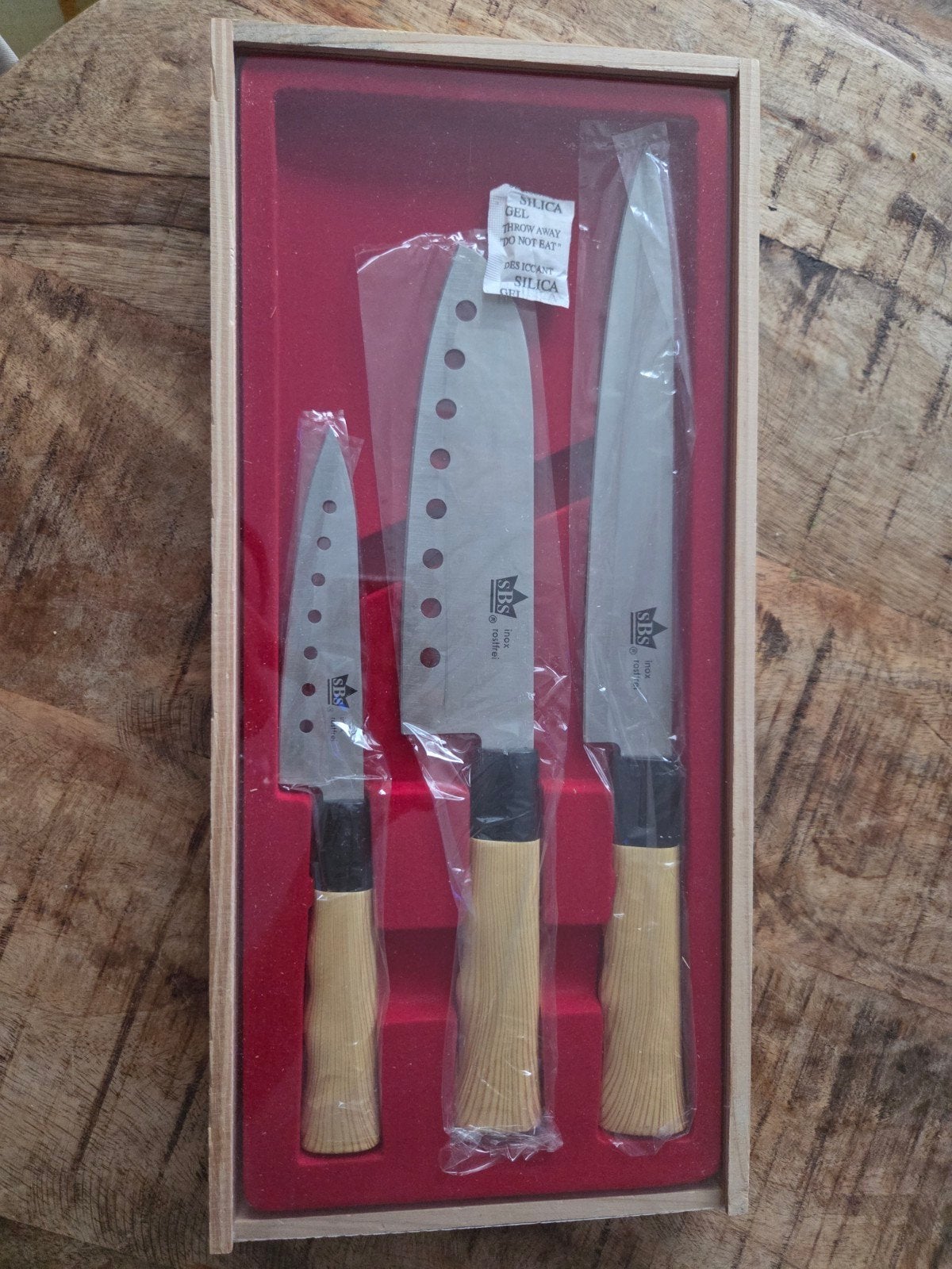 SBS Messenset - Chef's, Uitbeen- en Groentemes, Ophalen, Nieuw