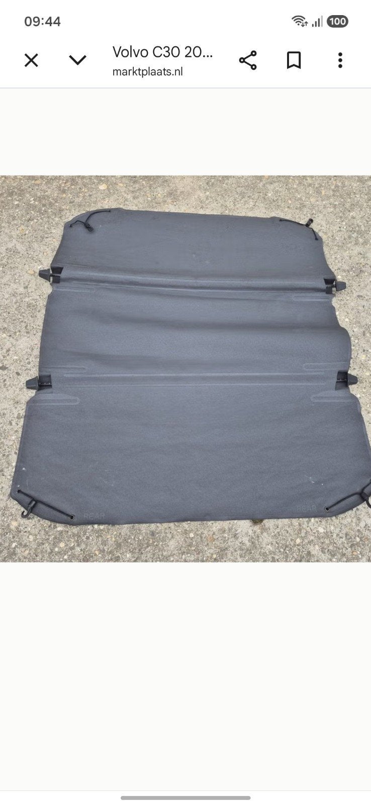 gezocht  voor een  volvo c30, Auto-onderdelen, Interieur en Bekleding, Ophalen, Volvo