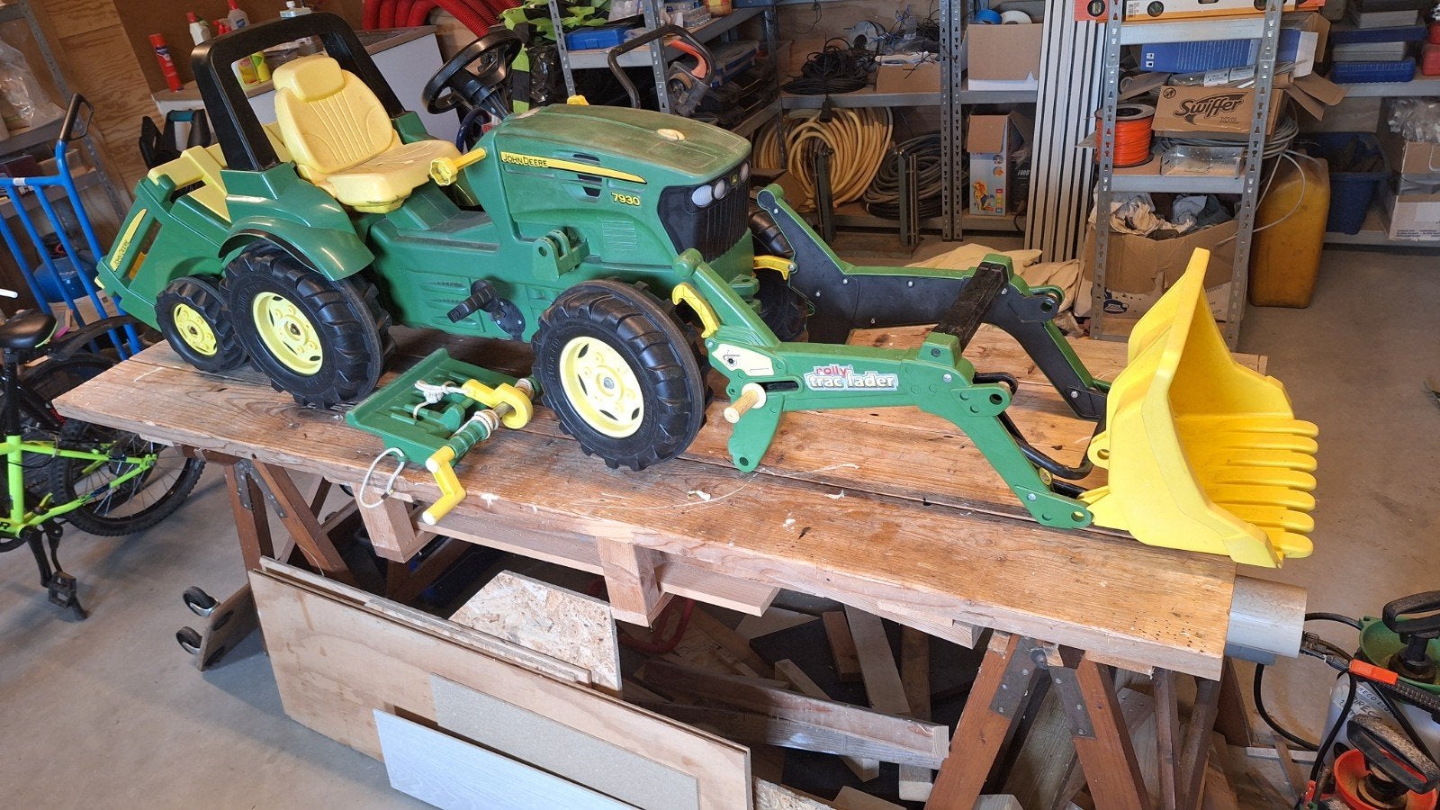 John Deer 7930 met hef, aanhanger en trekunit, Ophalen, Gebruikt, Overige merken