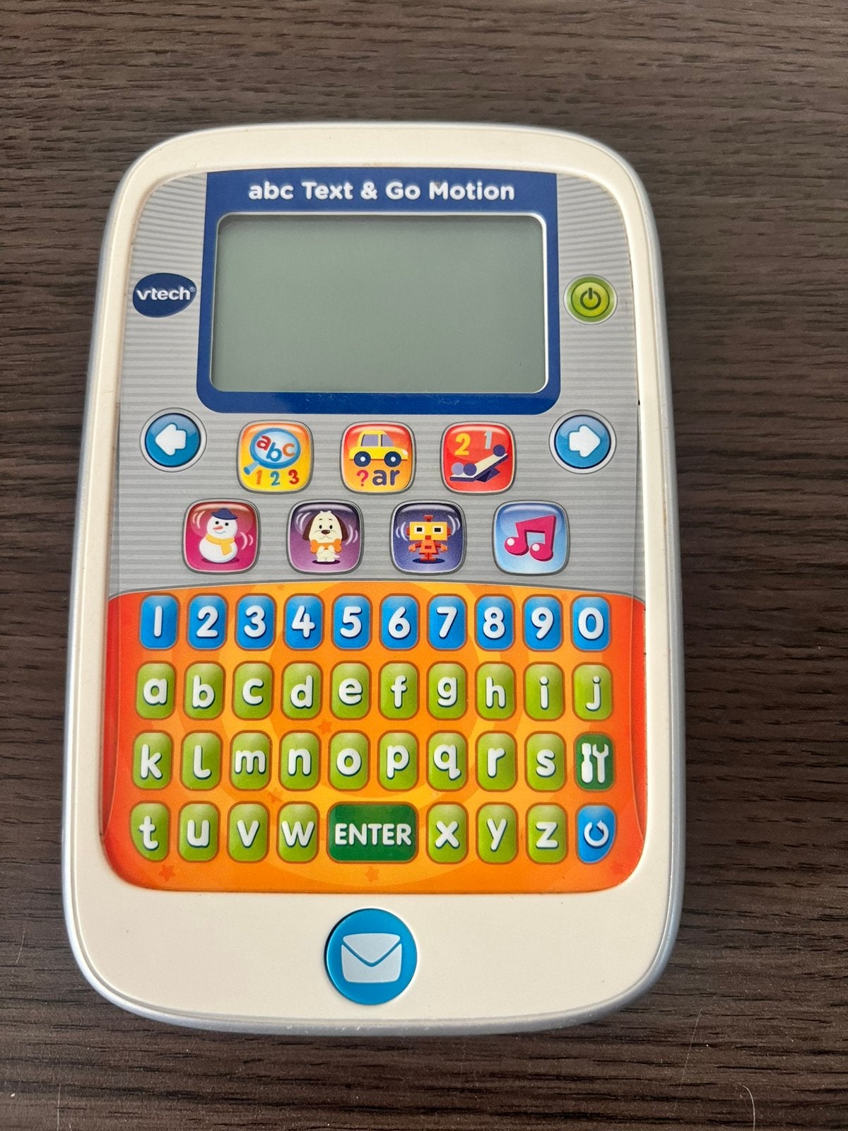 V-tech abc text en go motion tablet, Ophalen, Gebruikt