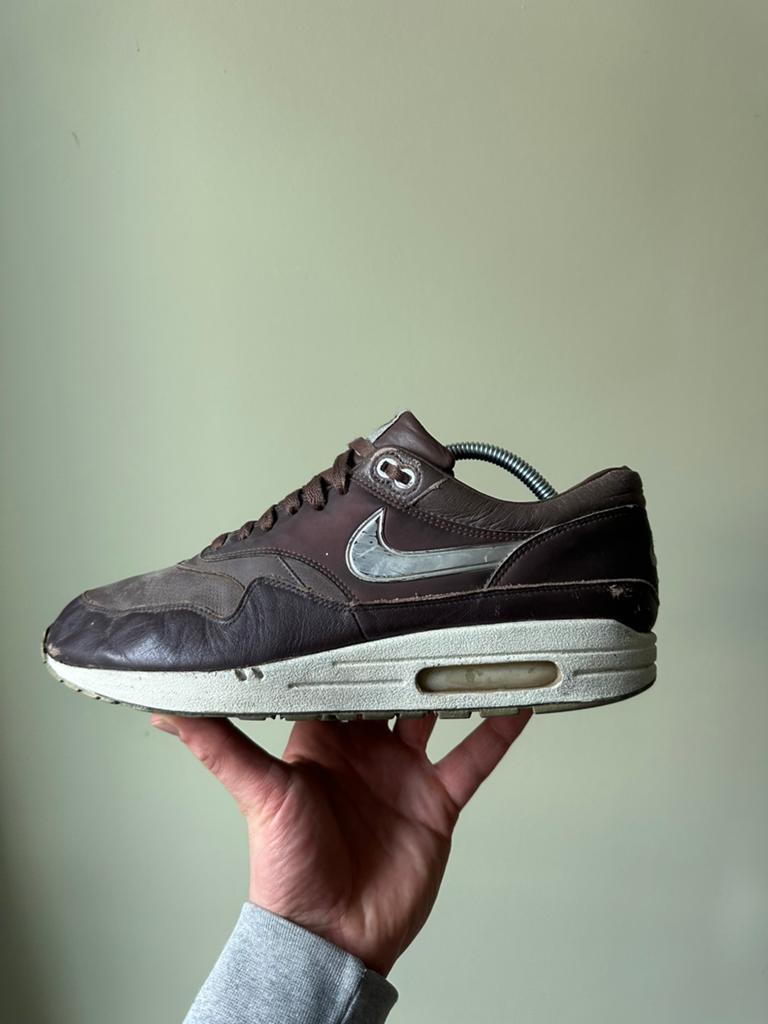 Nike Air Max 1 Olympic Medal Bronze / Dark Oak / 44,5, Bruin, Ophalen of Verzenden, Sneakers of Gympen, Gedragen