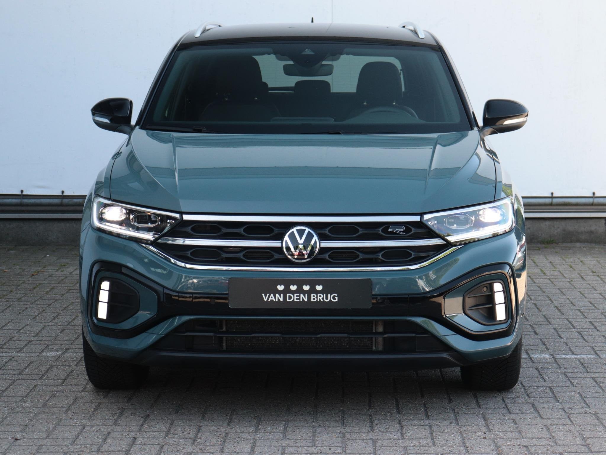 Volkswagen T-Roc 1.5 TSI R-Line | Trekhaak afneembaar | LED+, Auto's, Volkswagen, Euro 6, 4 cilinders, 150 pk, Blauw