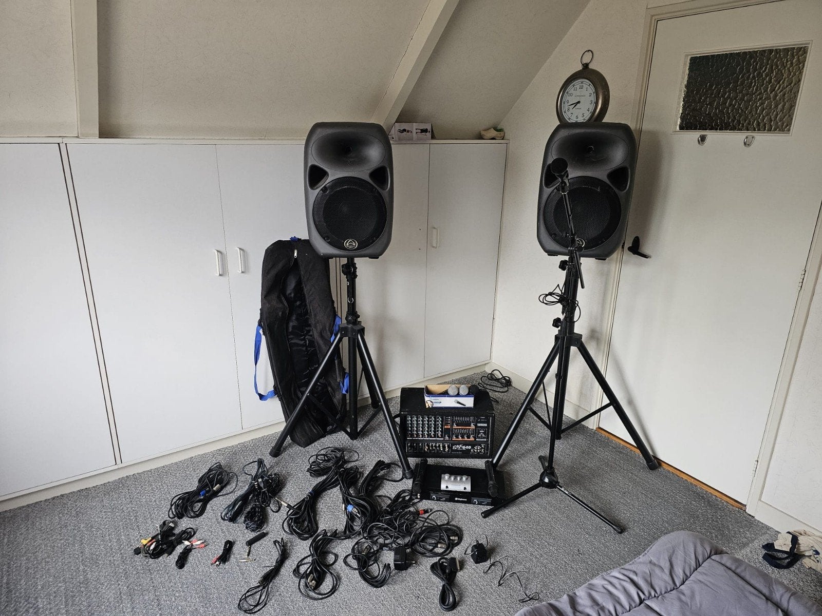 Complete PA set, Audio, Tv en Foto, Karaoke-apparatuur, Ophalen