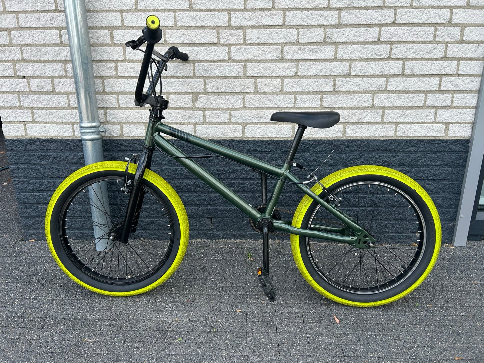 BMX Wipe 500 20 inch, Ophalen, 16 tot 20 inch, Staal, Velgrem