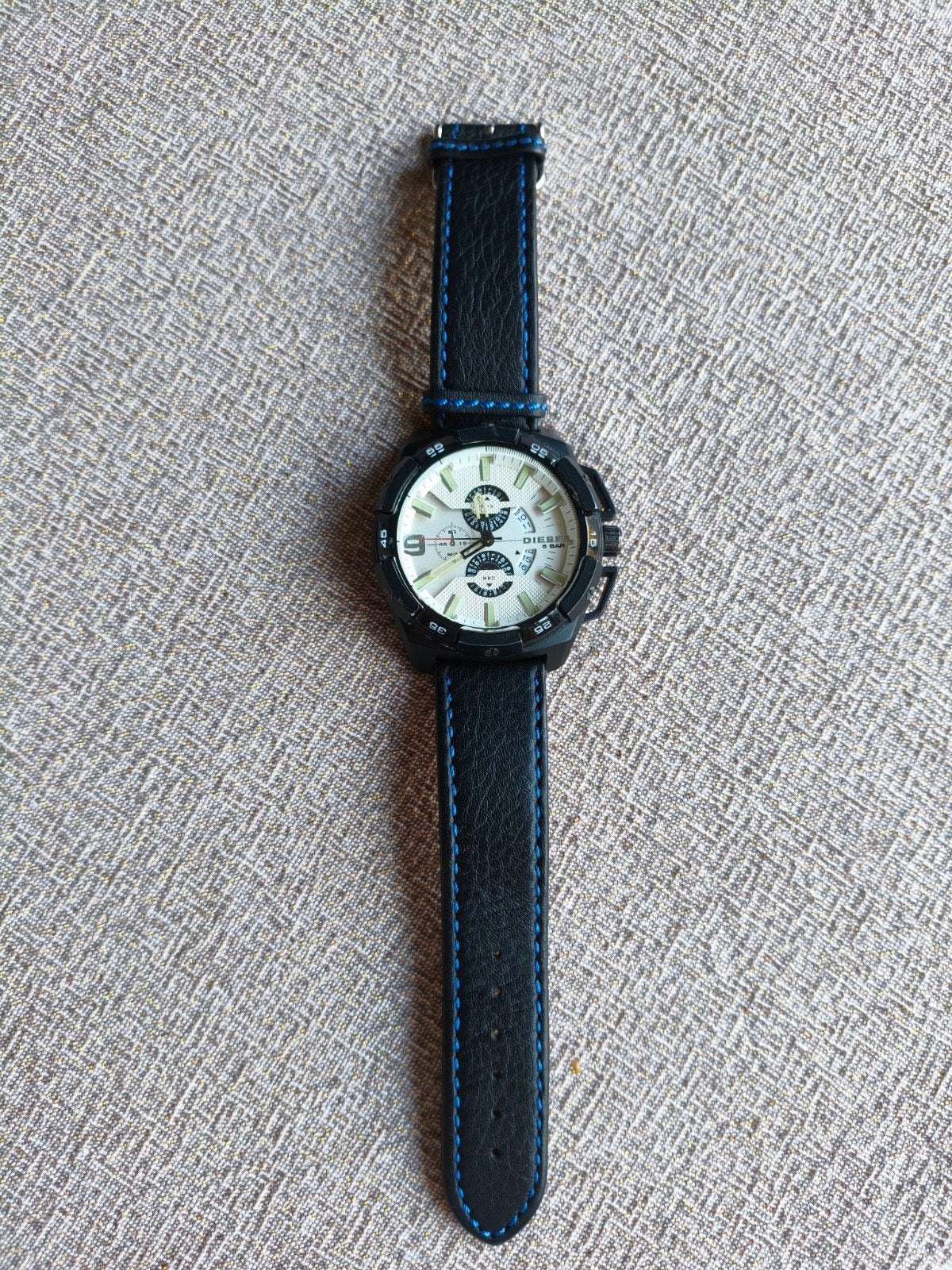 Diesel horloge - The Brave, Overige merken, Staal, Polshorloge, Ophalen of Verzenden