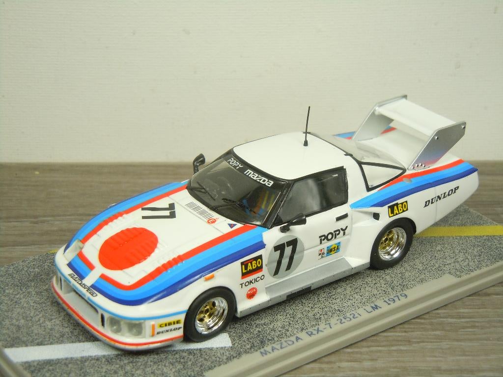 Mazda RX-7 252i LM 1979 - Spark MC7905 - 1:43, Overige merken, Auto, Verzenden, Macau