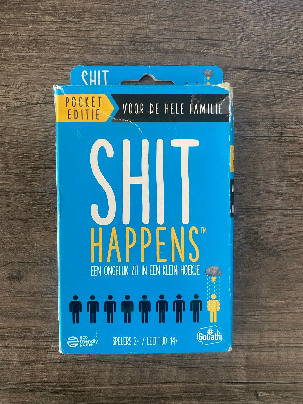 Shit Happens Pocket Editie - Gezelschapsspel, Een of twee spelers, Ophalen of Verzenden, Zo goed als nieuw