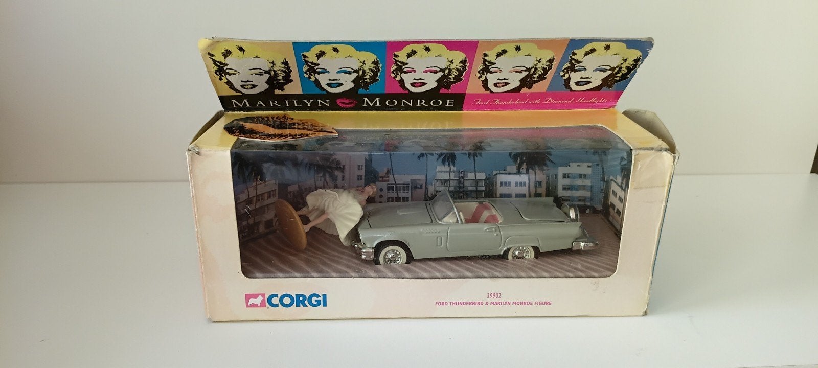 Ford Thunderbird met Marily Monroe Corgi, Ophalen of Verzenden, Nieuw, Auto, Corgi