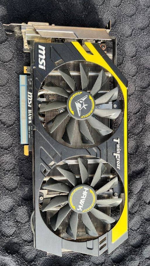 MSI GeForce GTX 760 Hawk, Computers en Software, PCI-Express 3, Gebruikt, Ophalen of Verzenden, GDDR5