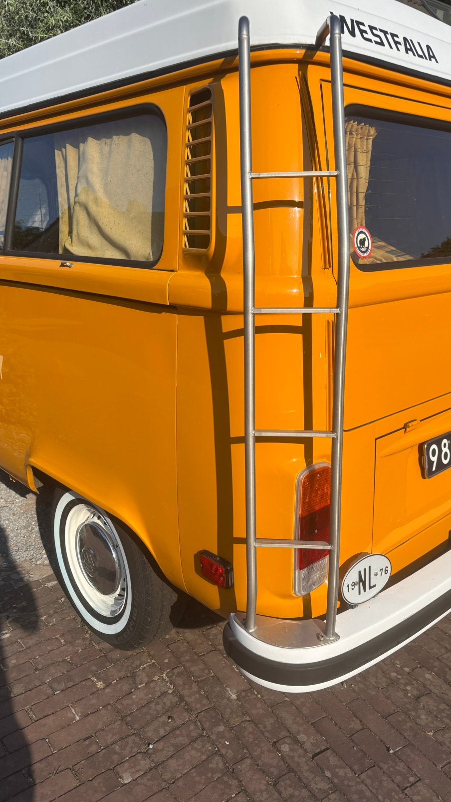 RVS trap voor VW T2, Ophalen, Zo goed als nieuw