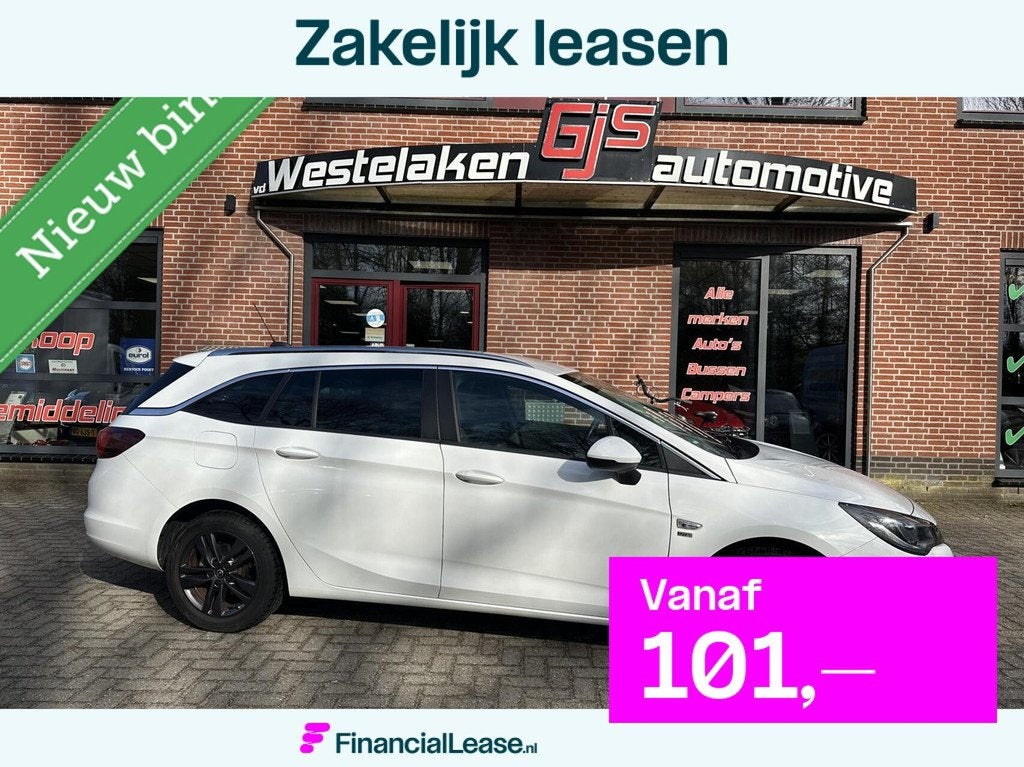 Opel Astra Sports Tourer 1.0 Turbo 120 Jaar Edition, Auto's, Opel, Bedrijf, Lease, Financial lease, Astra, ABS, Airbags, Airconditioning
