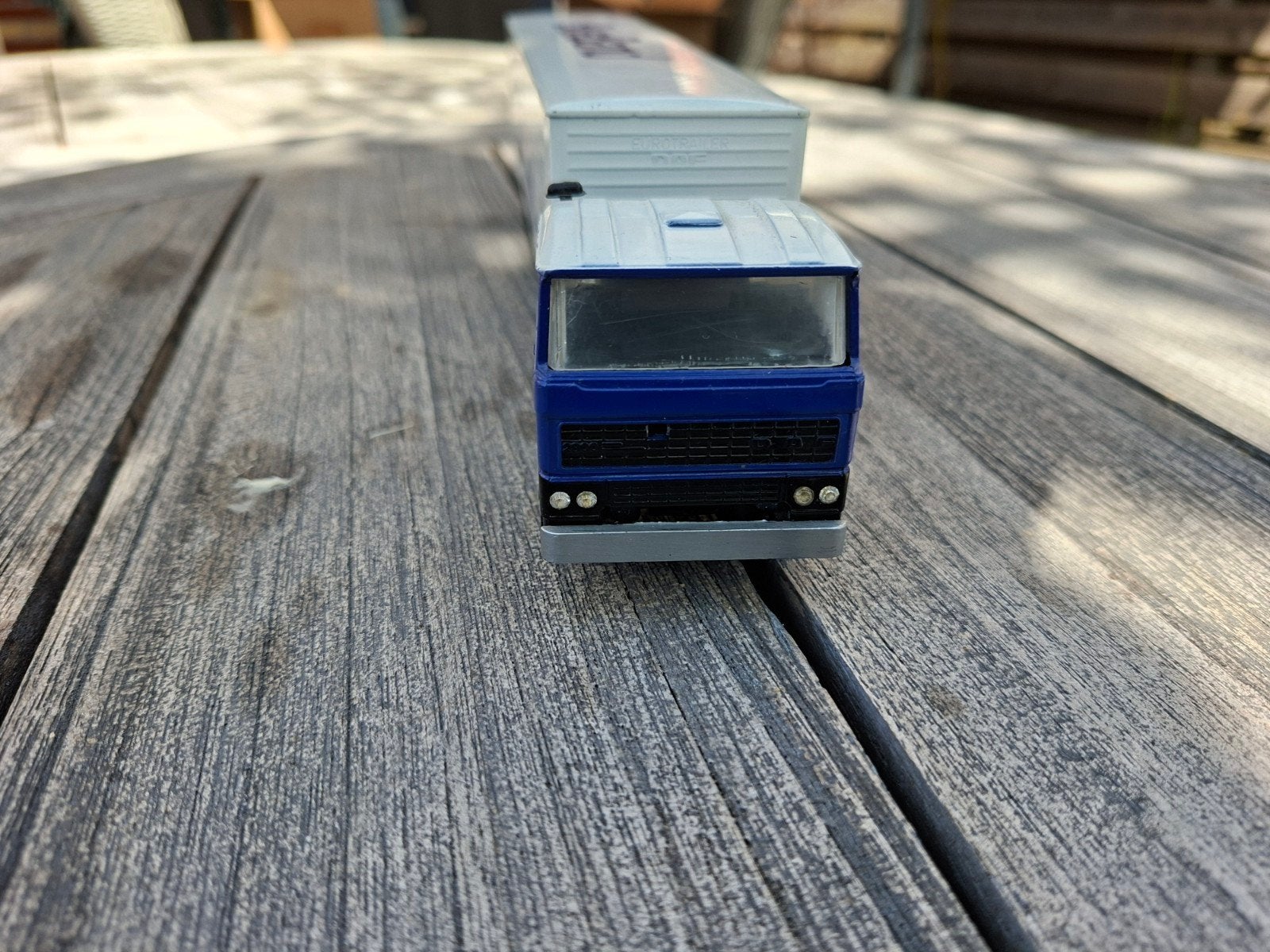 Vintage Lion Car vrachtwagen Blue Band - Made in Holland, Ophalen of Verzenden, Gebruikt