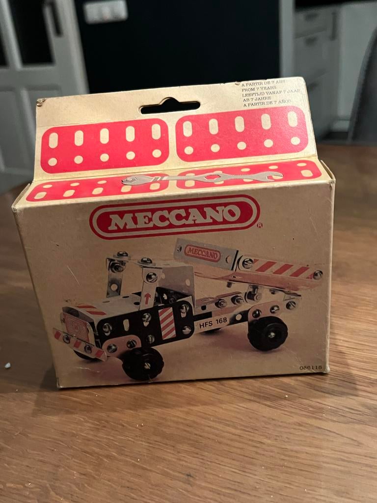 Vintage Meccano HFS 168 Bouwset - Klassiek Speelgoed, Ophalen of Verzenden, Zo goed als nieuw, Overige merken
