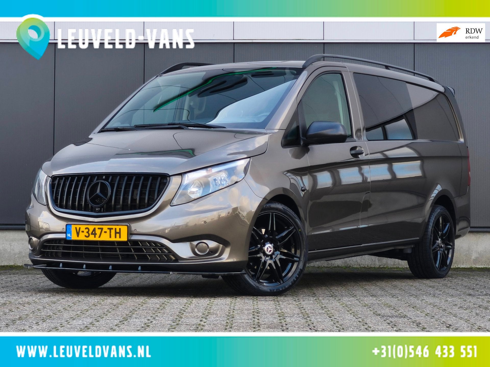 Mercedes-Benz Vito 114CDI LANG DUBBELE CABINE AUTOMAAT CLIMA, Automaat, Gebruikt, Euro 6, 4 cilinders