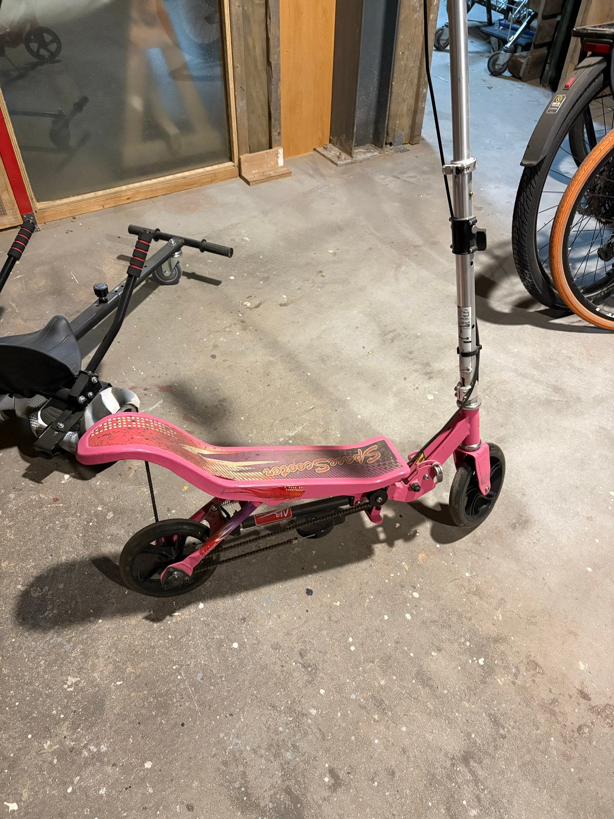 Roze Step Scooter voor Kinderen - Gebruikt, Fietsen en Brommers, Ophalen, Gebruikt, Gewone step