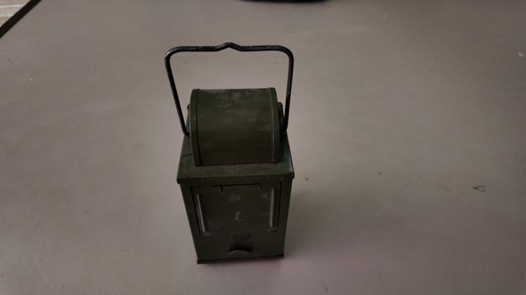Vintage Spoorweg Lamp uit de jaren '50, Ophalen of Verzenden