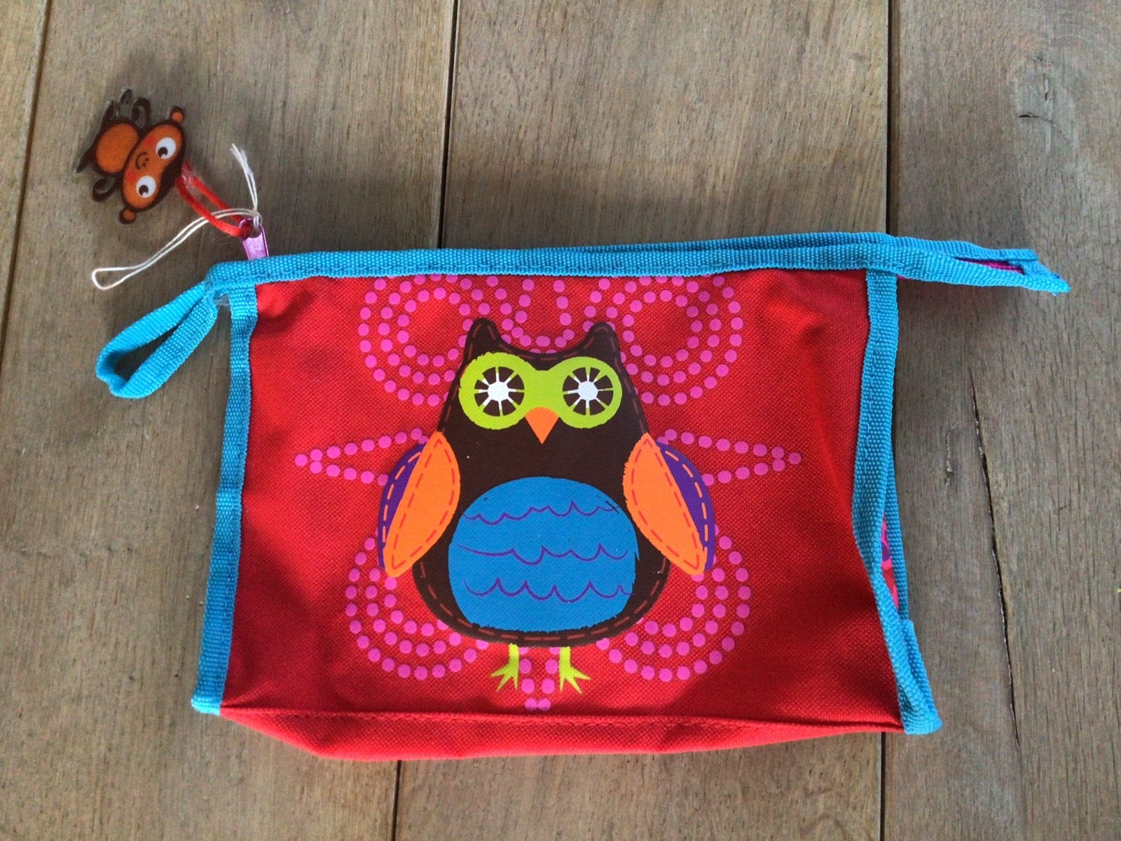 Toilettas uil Nieuwstaat, Sieraden, Tassen en Uiterlijk, Toilettassen, Ophalen of Verzenden, Zo goed als nieuw, Jongen of Meisje
