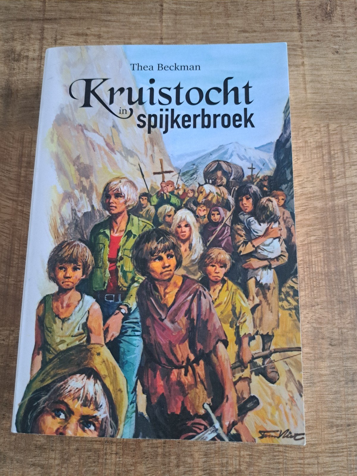 Kruistocht in Spijkerbroek - Thea Beckman (Jeugdboek), Boeken, Ophalen of Verzenden, Zo goed als nieuw
