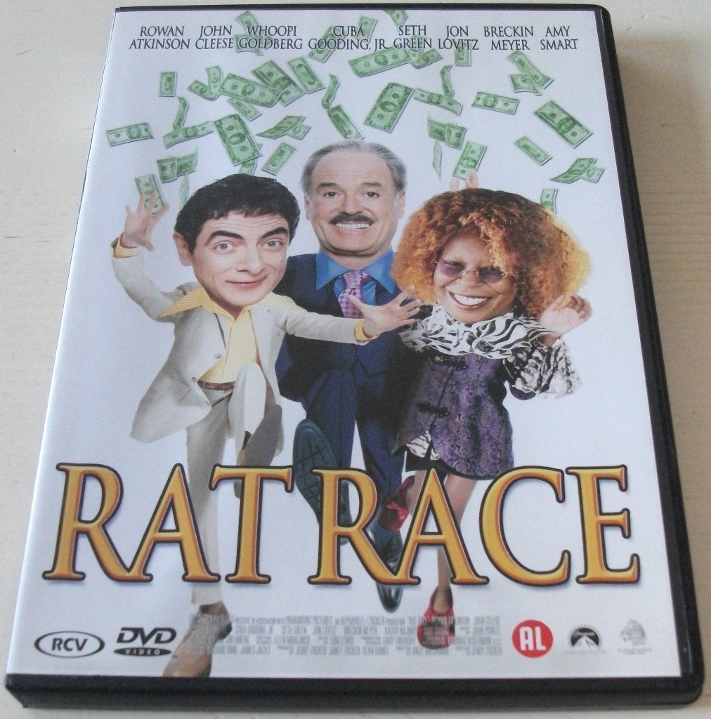 Dvd *** RAT RACE *** Wie het eerst door de woestijn reist, Alle leeftijden, Ophalen of Verzenden, Zo goed als nieuw, Overige genres