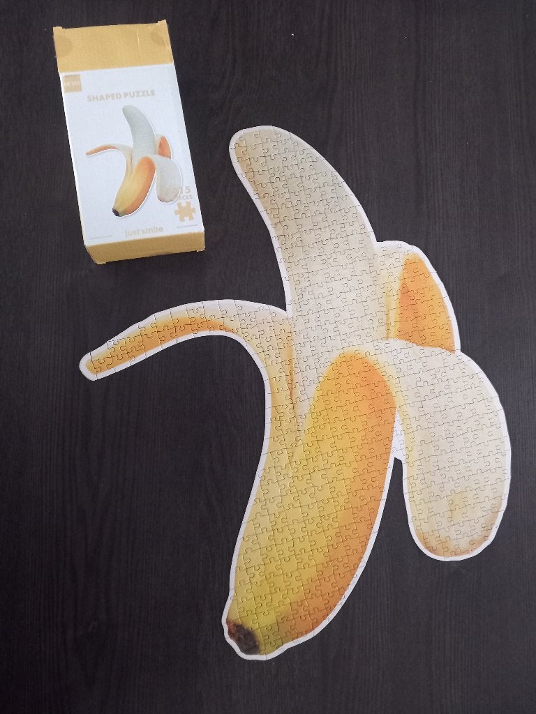 Bananen puzzel, Ophalen, 500 t/m 1500 stukjes, Gebruikt, Legpuzzel