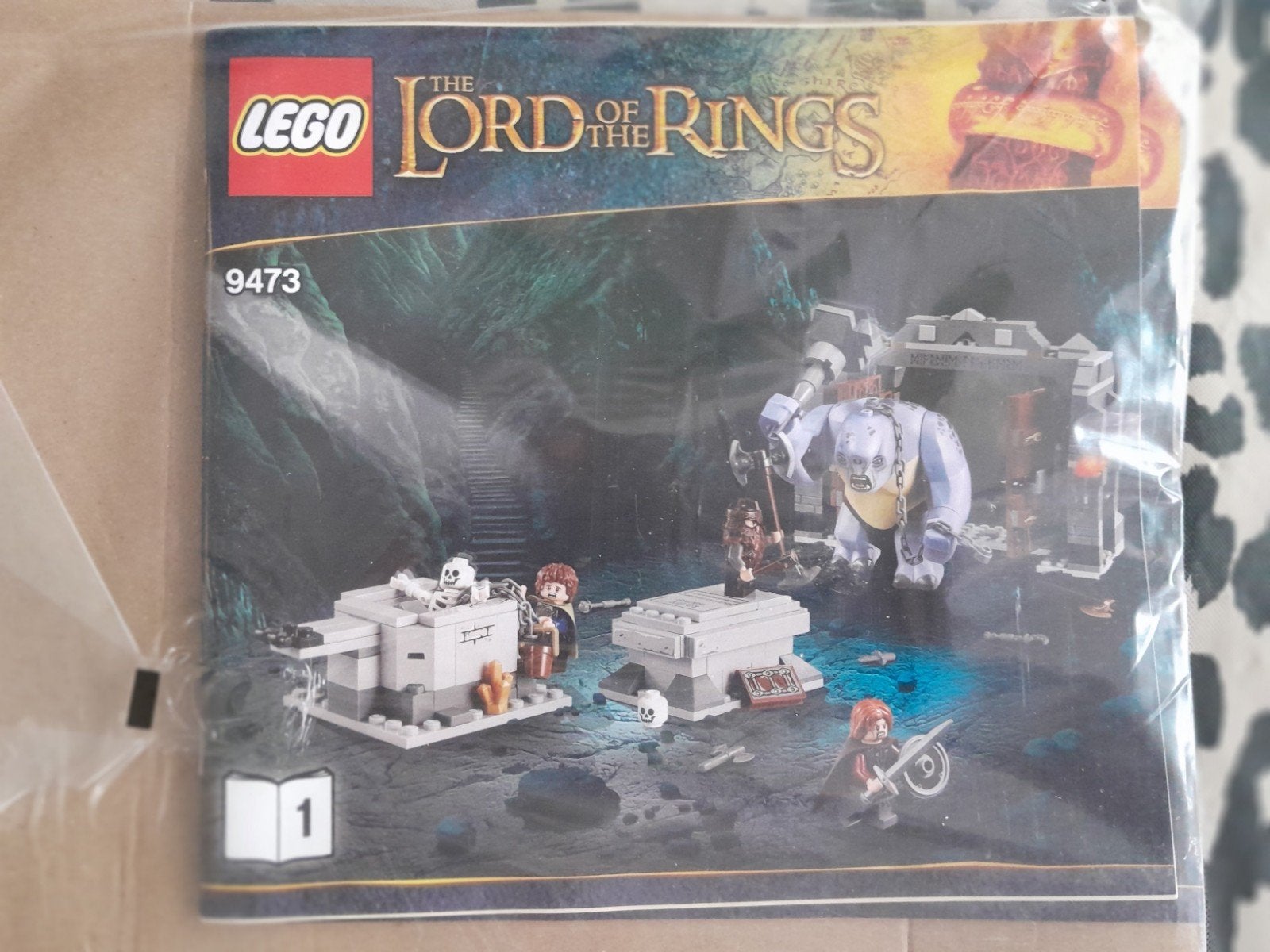 Lego Lord of the Rings 9473 bouwinstructie, Lego, Overige typen, Ophalen of Verzenden, Zo goed als nieuw