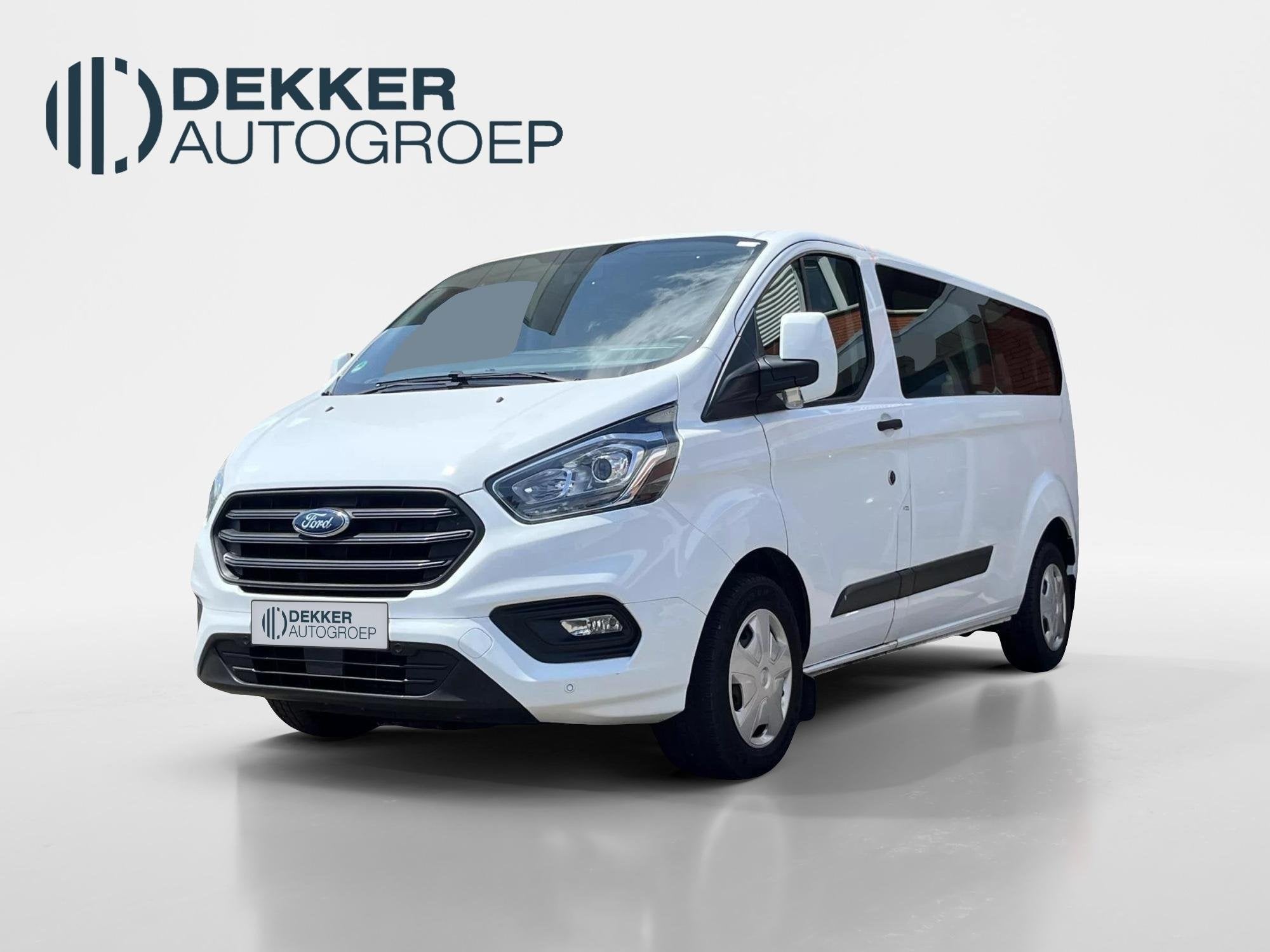 Ford Transit Custom 320 2.0 TDCI 105PK L2H1 Trend 9 PERSOONS, Auto's, Voorwielaandrijving, Stof, Gebruikt, Euro 6
