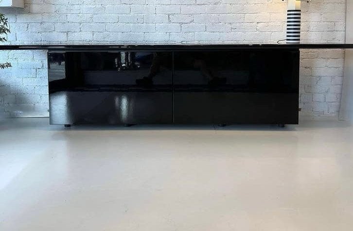 Sheraton dressoir van Giotto Stoppino voor Acerbis, ‘70, Ophalen, Gebruikt, 25 tot 50 cm, 200 cm of meer