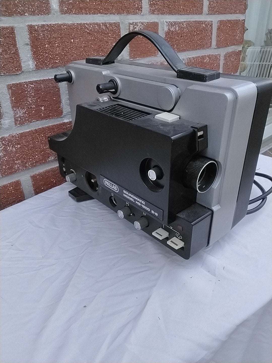 Pallas Soundmatic HS-1200 S-8 Super 8 Filmprojector, Ophalen of Verzenden, Gebruikt