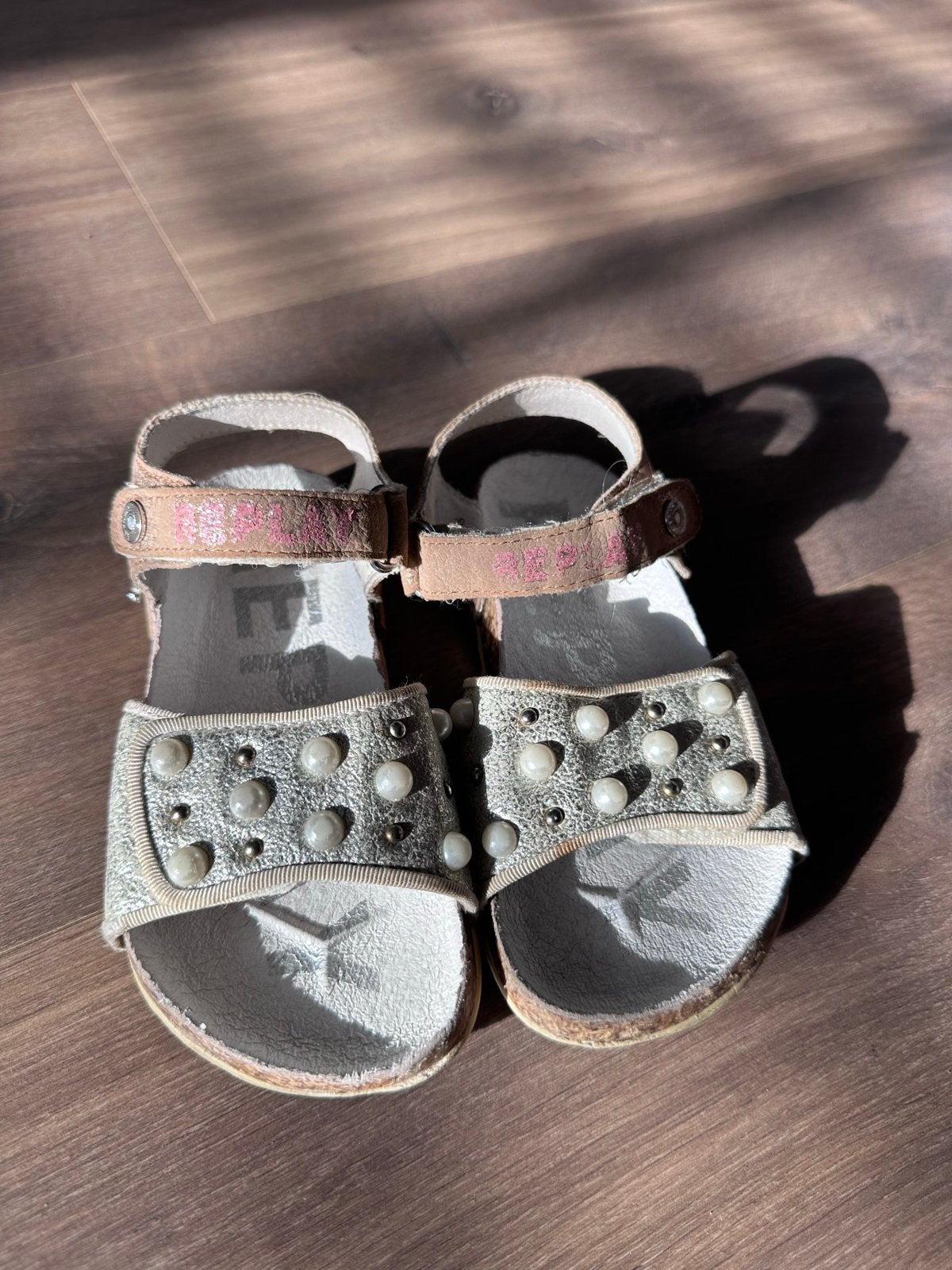 Replay Meisjes sandalen, maat 26, Ophalen of Verzenden, Gebruikt, Meisje, Schoenen