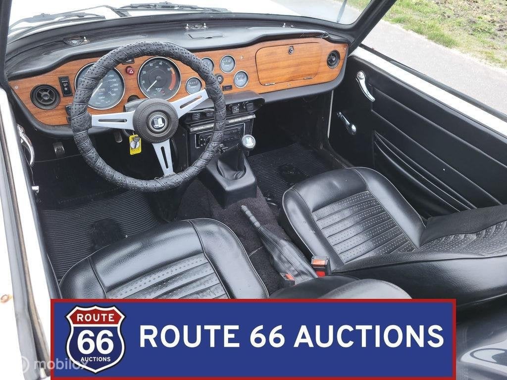 Triumph TR6 | 1973 | Route 66 Auctions, Overige carrosserieën, Triumph, Zwart, Bedrijf