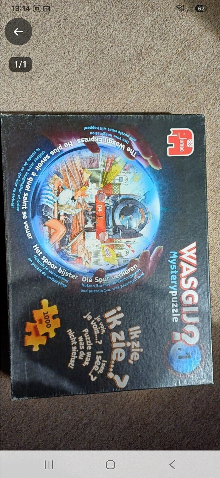 Wasgij Mystery 1: The Wasgij Express 1000 stukjes, Ophalen of Verzenden, Zo goed als nieuw