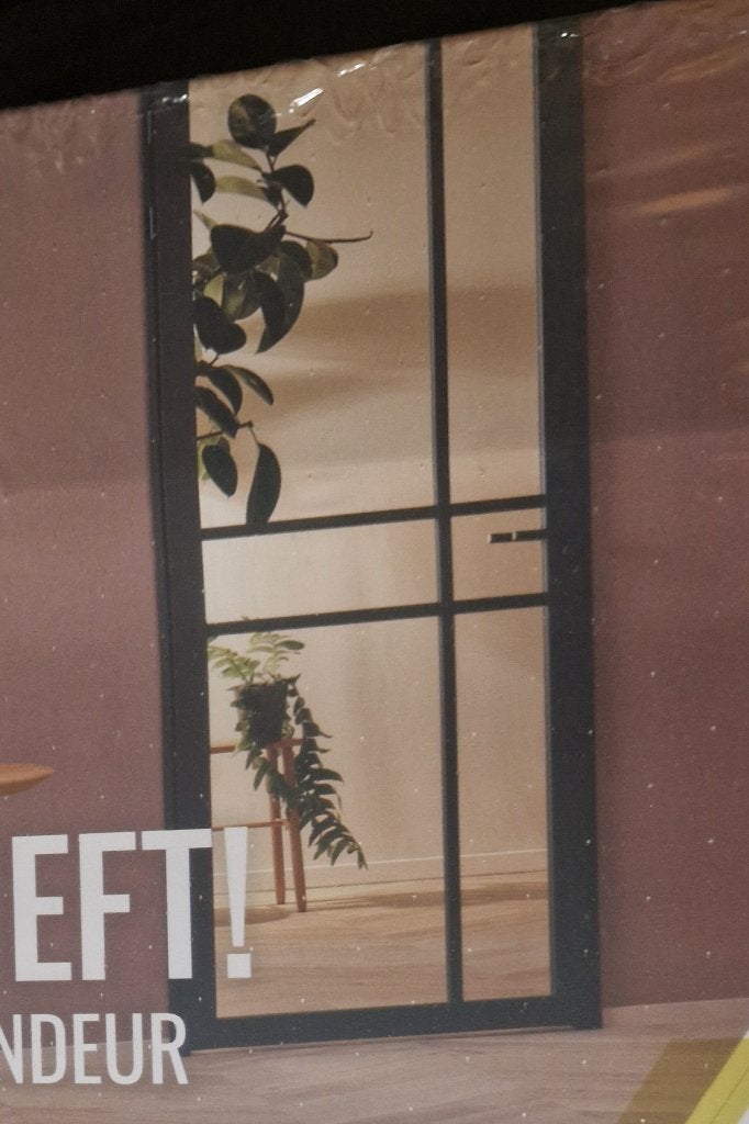 Zwarte Svedex Binnendeur, Ophalen, 80 tot 100 cm, Binnendeur, Nieuw