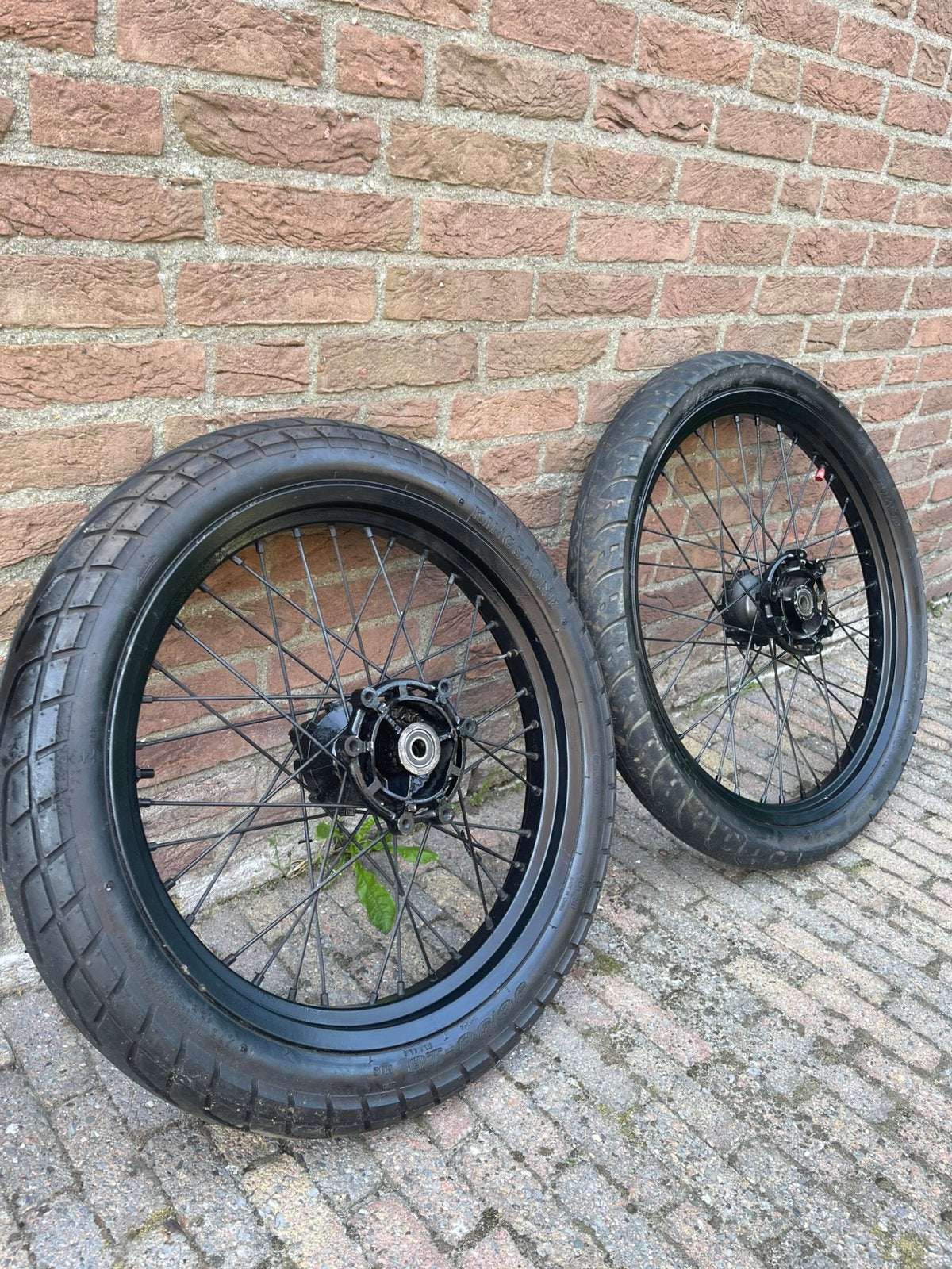 Spaak Velgen set Derbi DRD racing 15 mm as zwart, Ophalen of Verzenden, Gebruikt, Overige typen