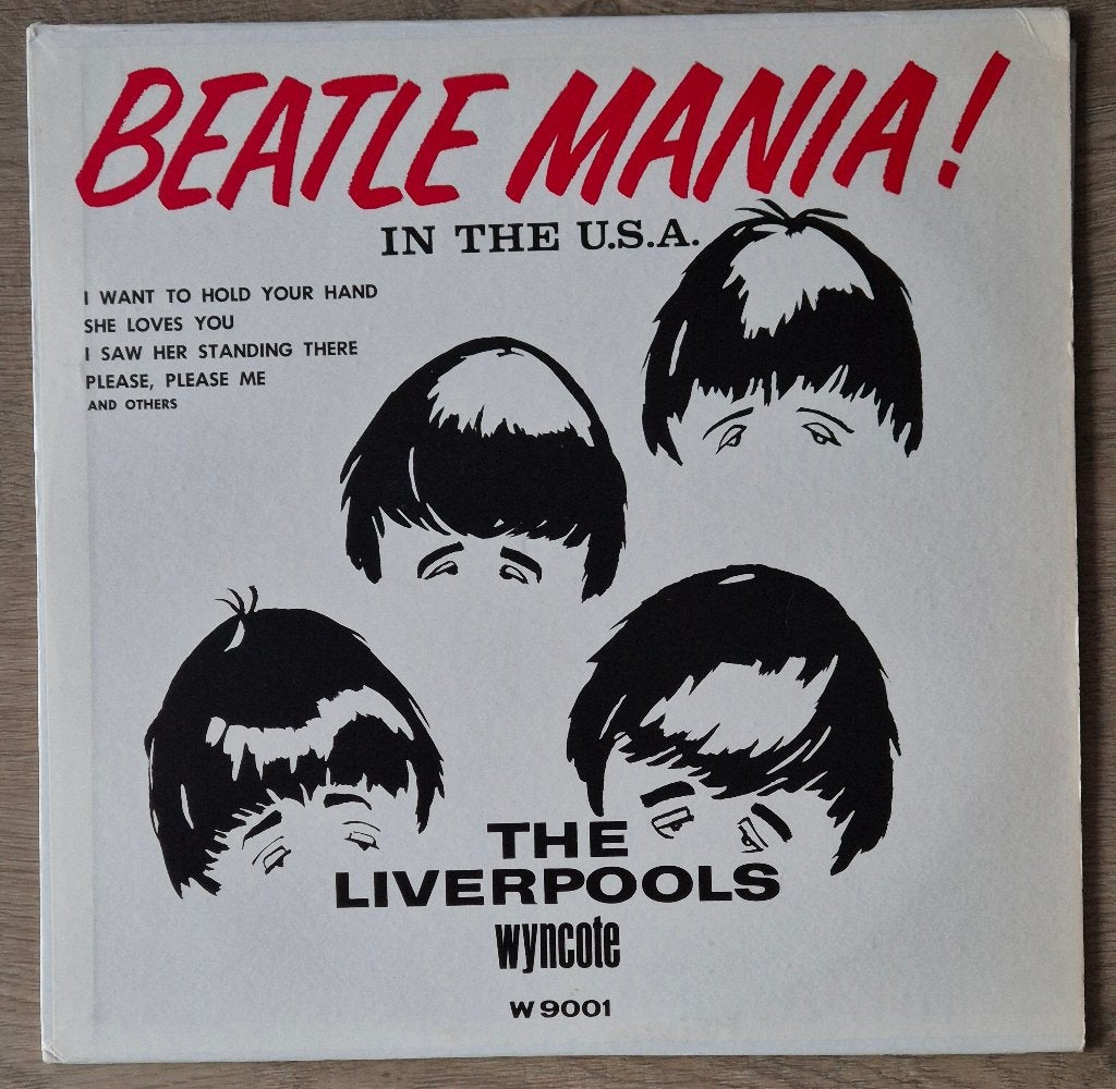 The Liverpools – Beatle Mania! In The USA, Cd's en Dvd's, Vinyl | Pop, Ophalen of Verzenden, Gebruikt, 12 inch
