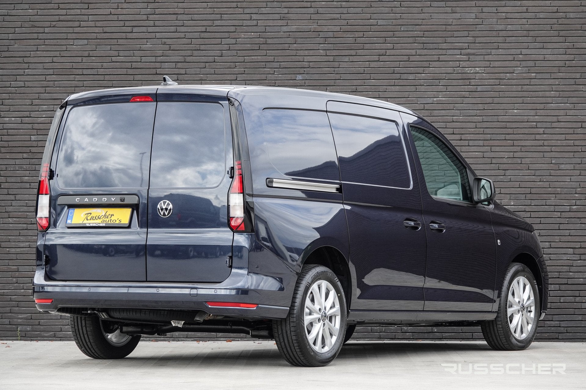 Volkswagen Caddy Cargo Maxi L2 | 2.0Tdi 122Pk Aut. | Style |, Stof, Gebruikt, Zwart, 4 cilinders