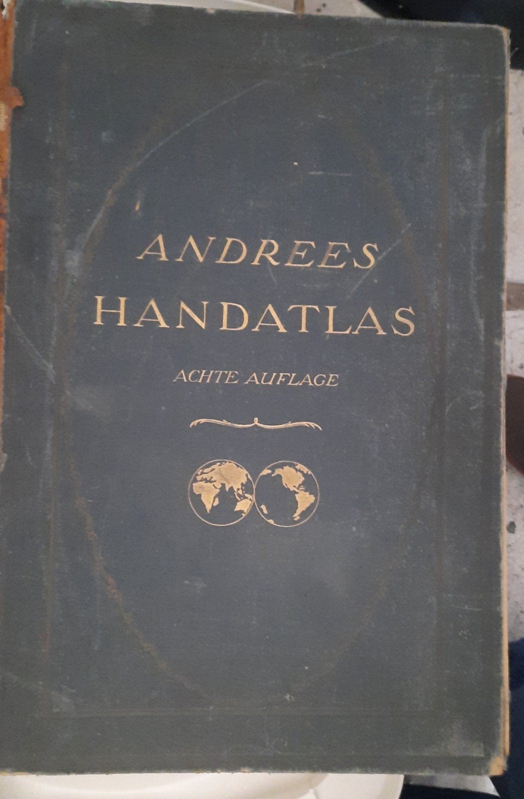 Andrees Handatlas - Achtste Auflage - Duitstalig 1922, Ophalen, 1800 tot 2000, Landkaart