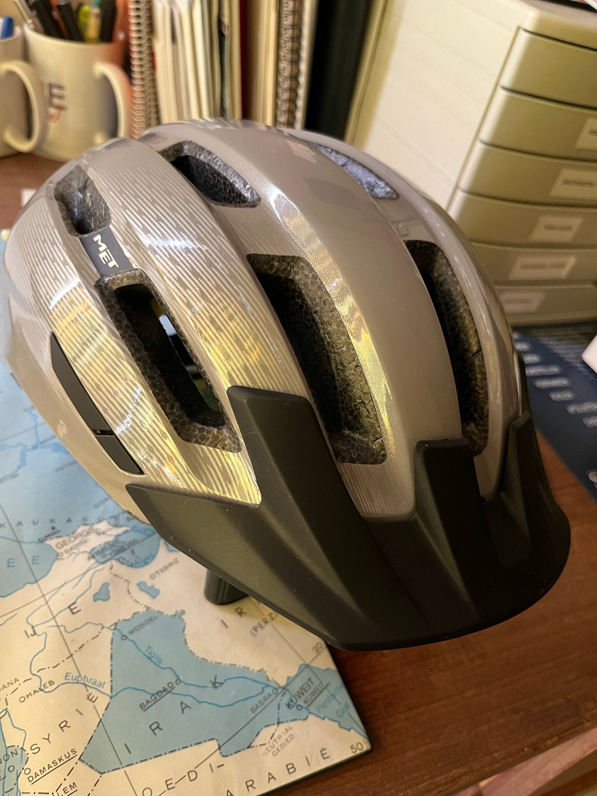 MET Downtown MIPS Fietshelm - Maat M (52-58cm), Ophalen, Zo goed als nieuw, M, Heer of Dame