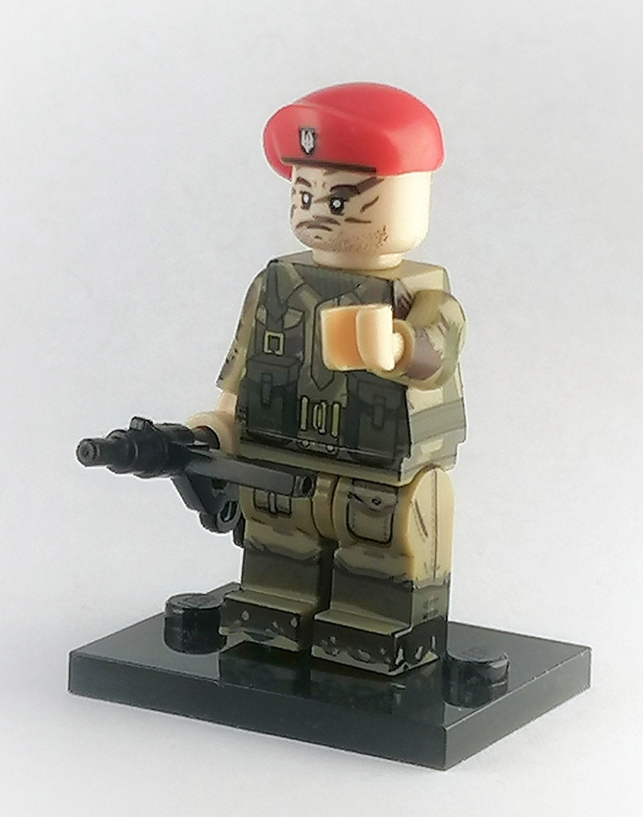 WW2 minifiguur British Rode Baret € 3,00, Ophalen of Verzenden, Zo goed als nieuw