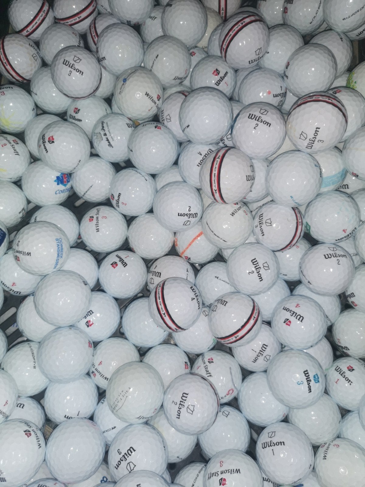 Wilson staff duo soft golfballen 100 stuks AAAA kwaliteit, Ophalen of Verzenden, Bal(len)