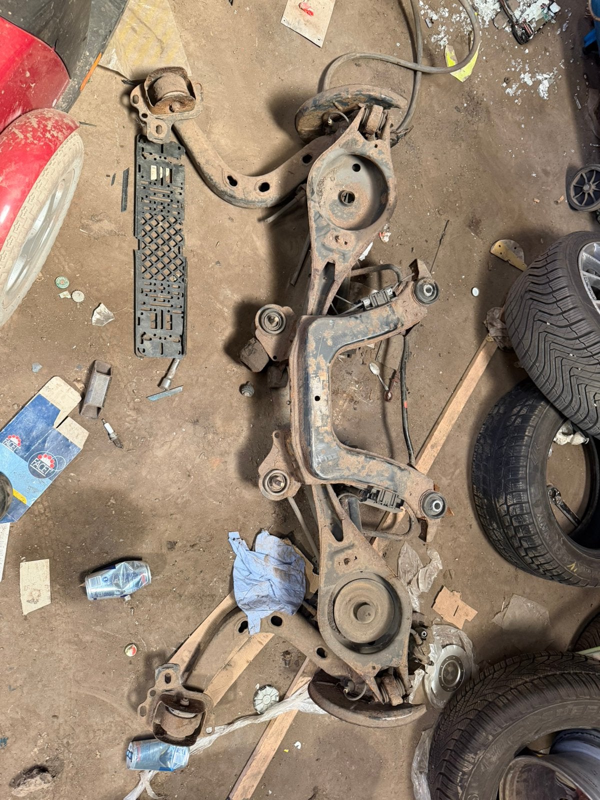 Bmw e36 schijvenachteras, Ophalen, BMW