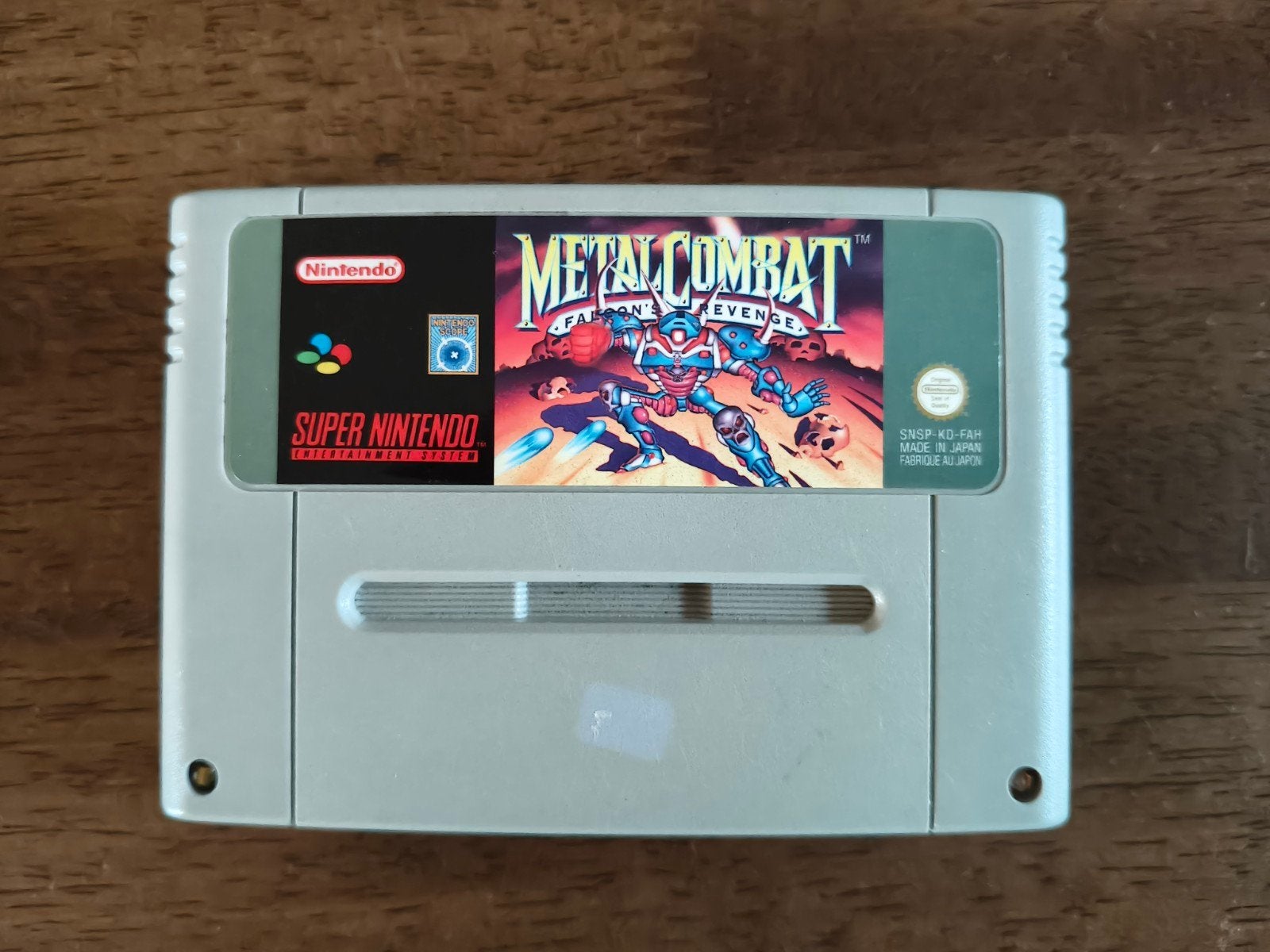 Metal Combat Falcon's Revenge - SNES PAL, Spelcomputers en Games, Games | Nintendo Super NES, Gebruikt, Shooter, 1 speler, Ophalen of Verzenden