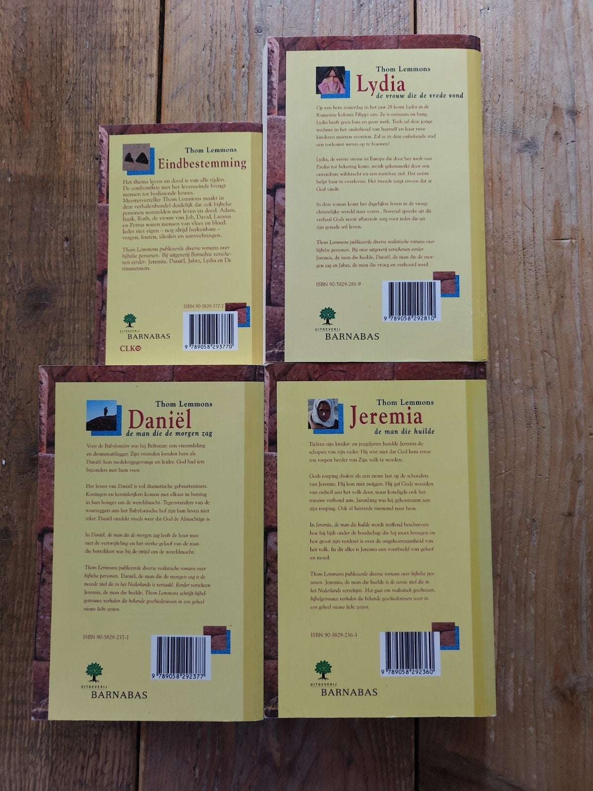 4 Boeken van Thom Lemmons., Boeken, Ophalen of Verzenden, Zo goed als nieuw