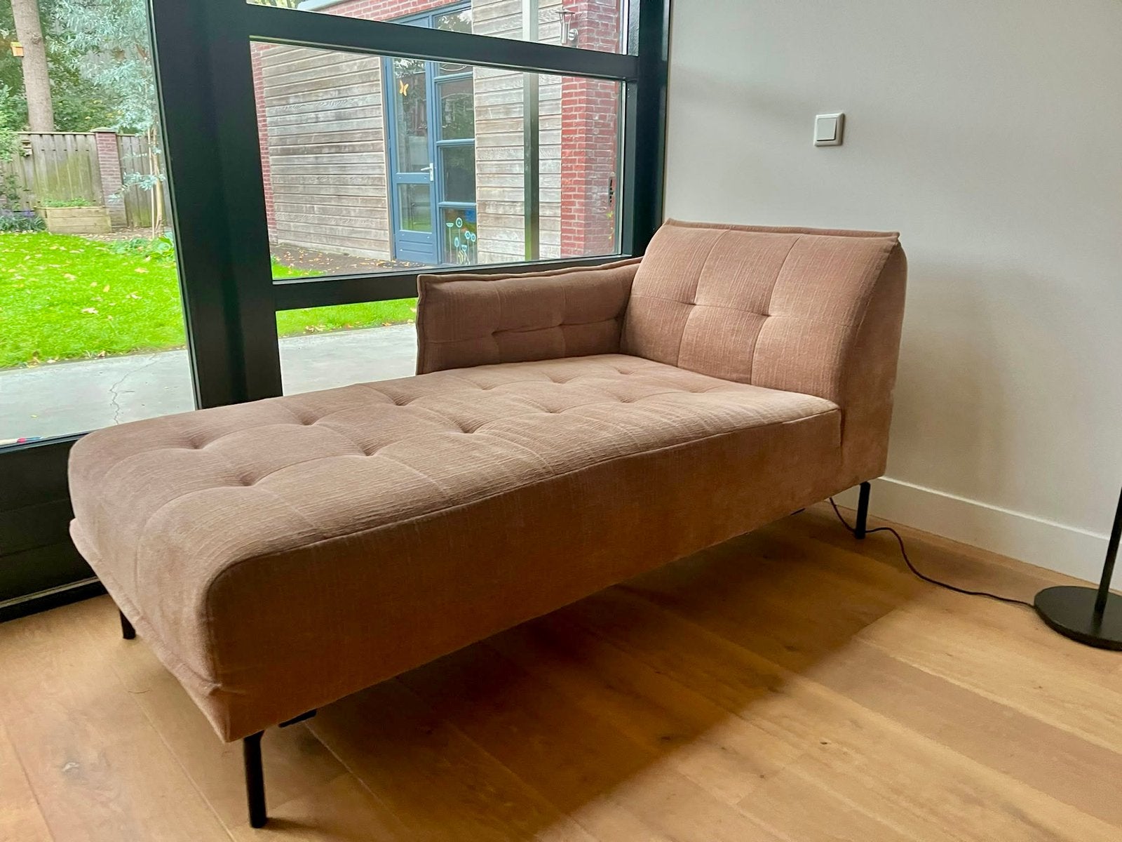 Bella Divan chaise long, Ophalen, Eenpersoons, 75 tot 100 cm, Zo goed als nieuw