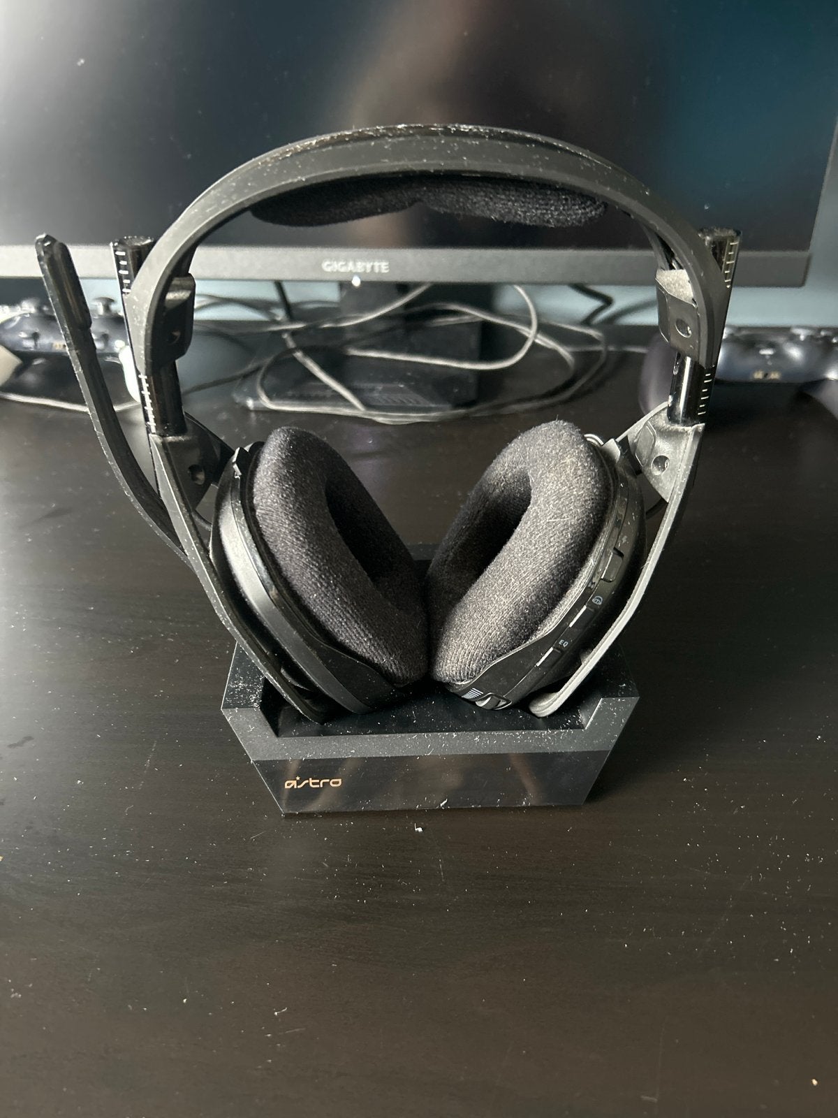 Astro A50 Gaming Headset met Basisstation - Zwart, Overige merken, Gebruikt, Ophalen of Verzenden, Over-ear