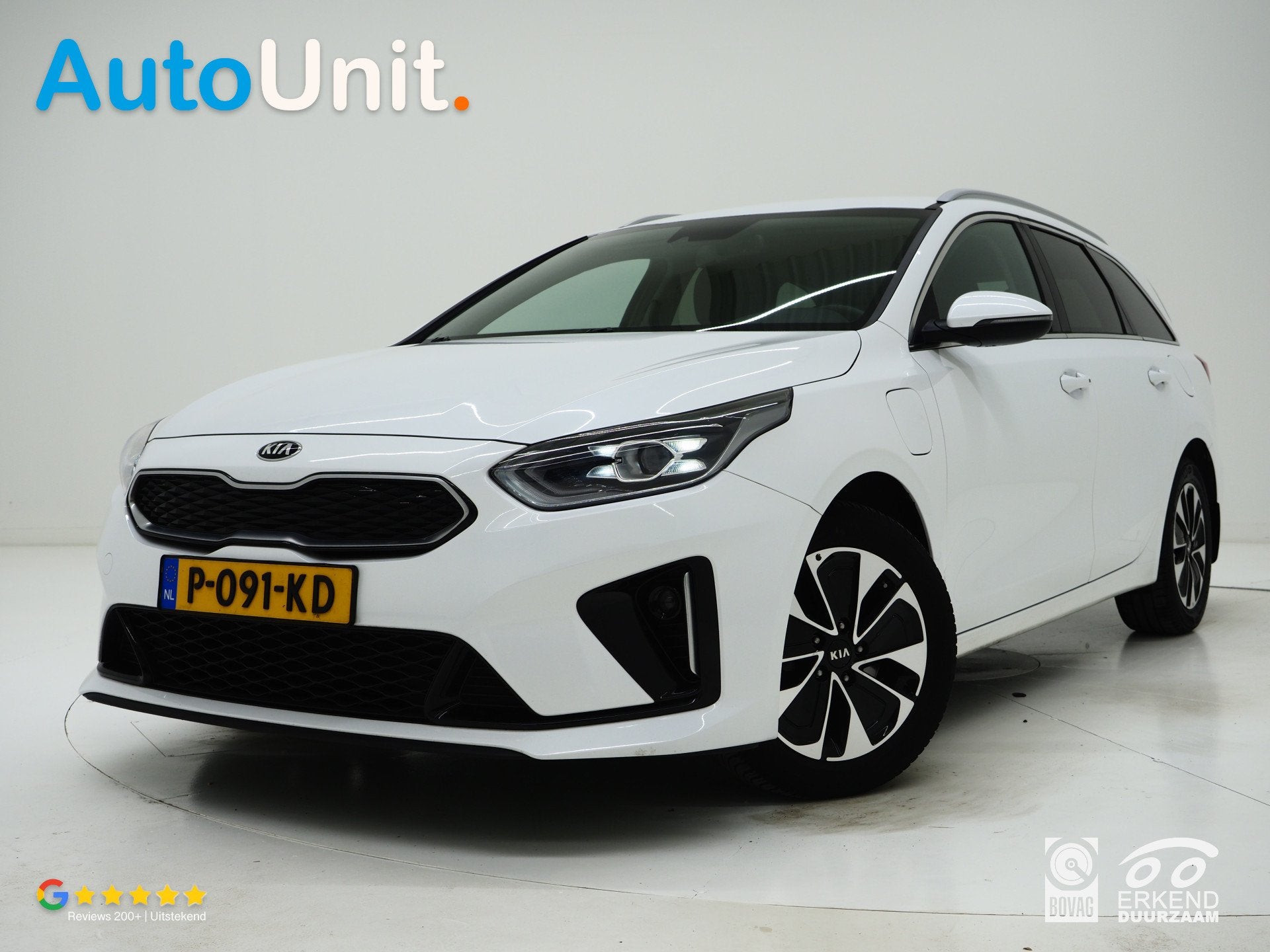Kia Ceed Sportswagon 1.6 GDI PHEV DynamicLine | Camera | Key, Stof, Gebruikt, Wit, Plug-in hybride