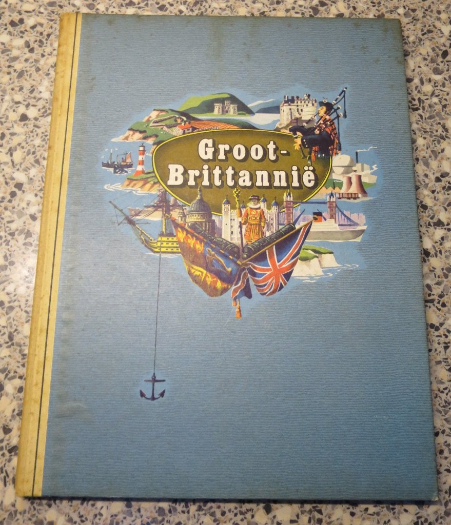 Plaatjesalbum Douwe Egberts Groot Brittannië, Boeken, Ophalen, Gelezen, Plaatjesalbum
