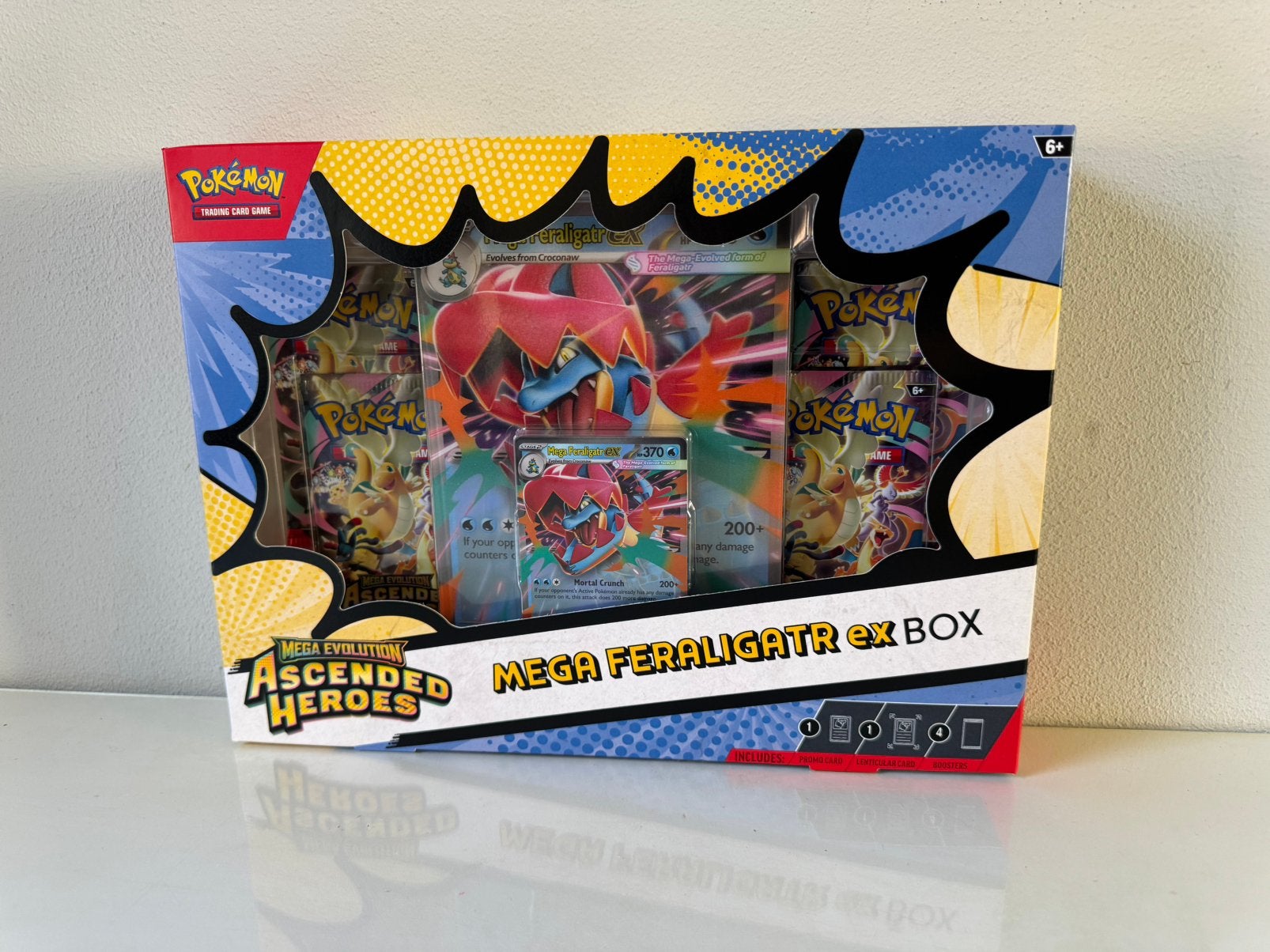 Pokemon Ascended Heroes Mega Feraligatr ex Box, Ophalen of Verzenden, Nieuw
